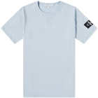 Calvin Klein Men's Monogram Sleeve Badge T-Shirt in Babyshore Blue