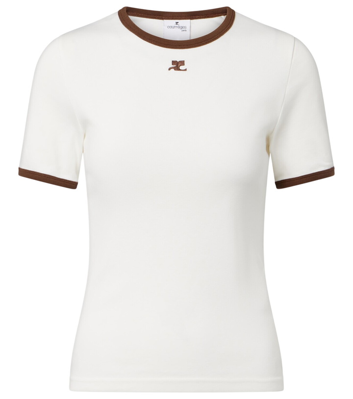 Photo: Courrèges Cotton jersey T-shirt