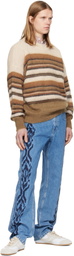 Isabel Marant Beige & Brown Drussellh Sweater