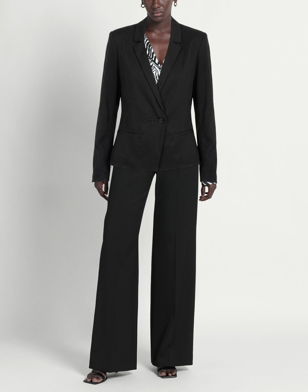 Alessia Santi Womens Blazer in Black