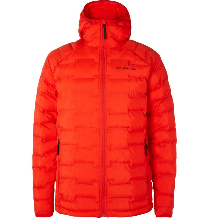 Photo: Peak Performance - Argon Quilted Shell Jacket - Red
