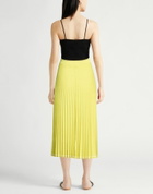 Drumohr Womens Midi skirt in Yellow