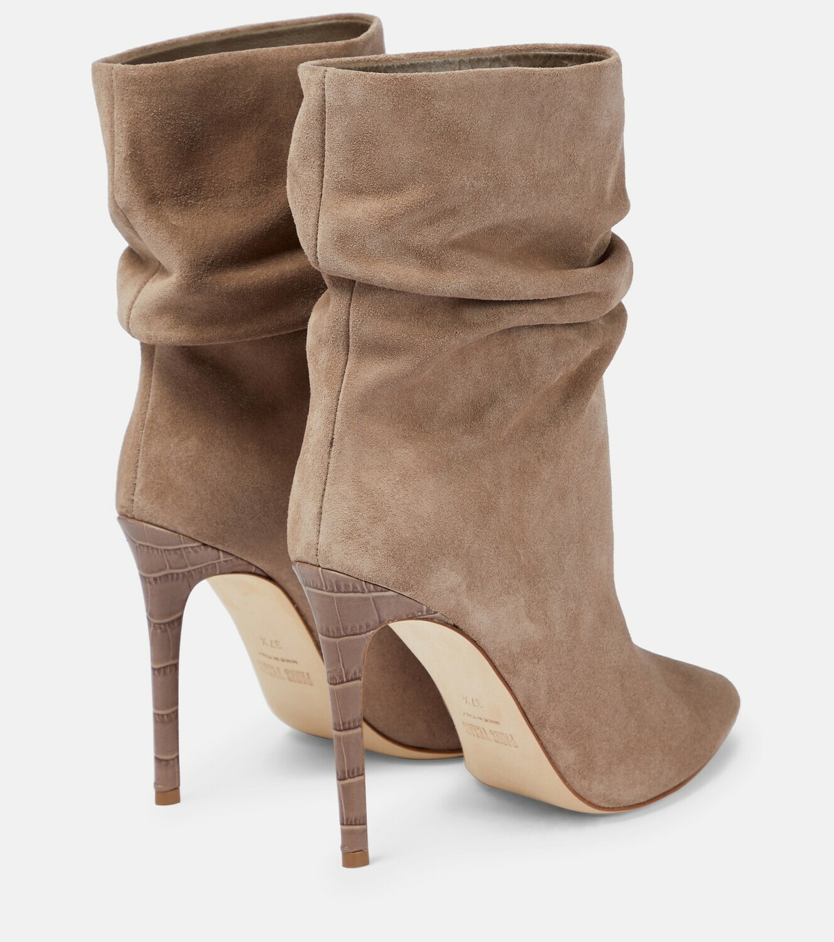 85mm Slouchy Suede Boots