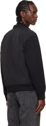 BOSS Black Logo Patch Bomber Jacket