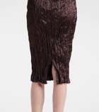 Bottega Veneta Satin midi dress