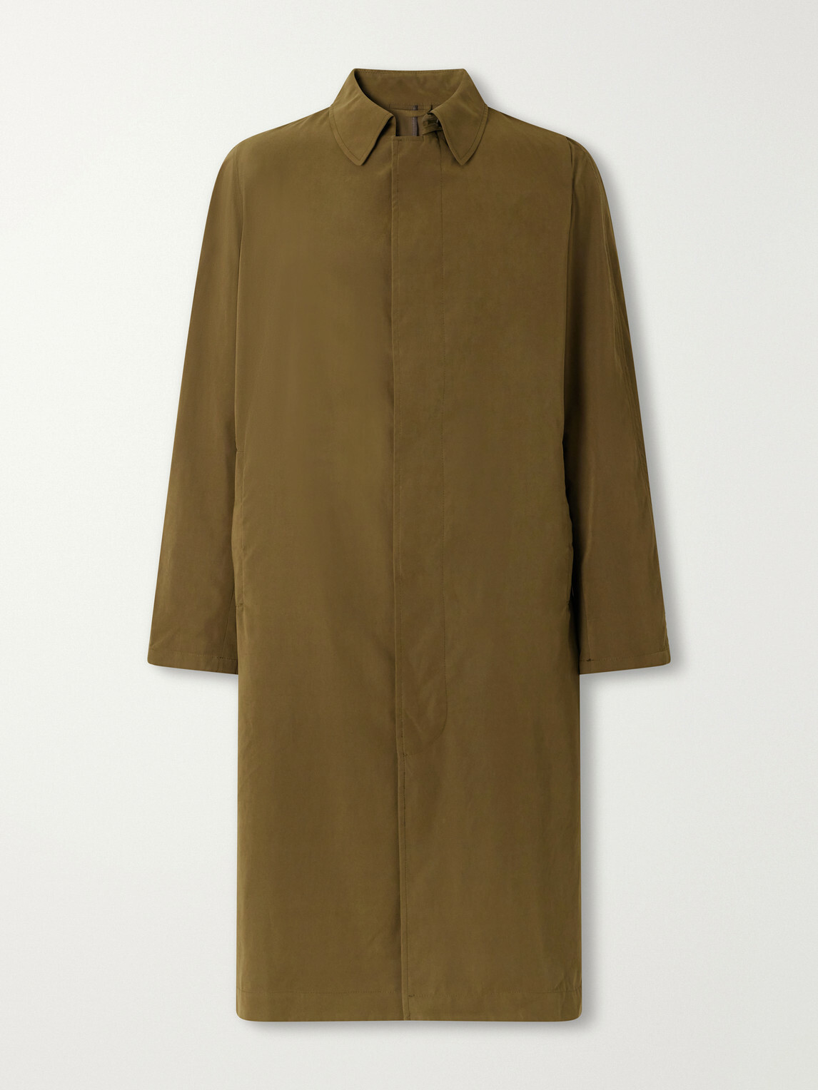 Anderson & Sheppard - Shell Trench Coat - Green