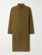 Anderson & Sheppard - Shell Trench Coat - Green