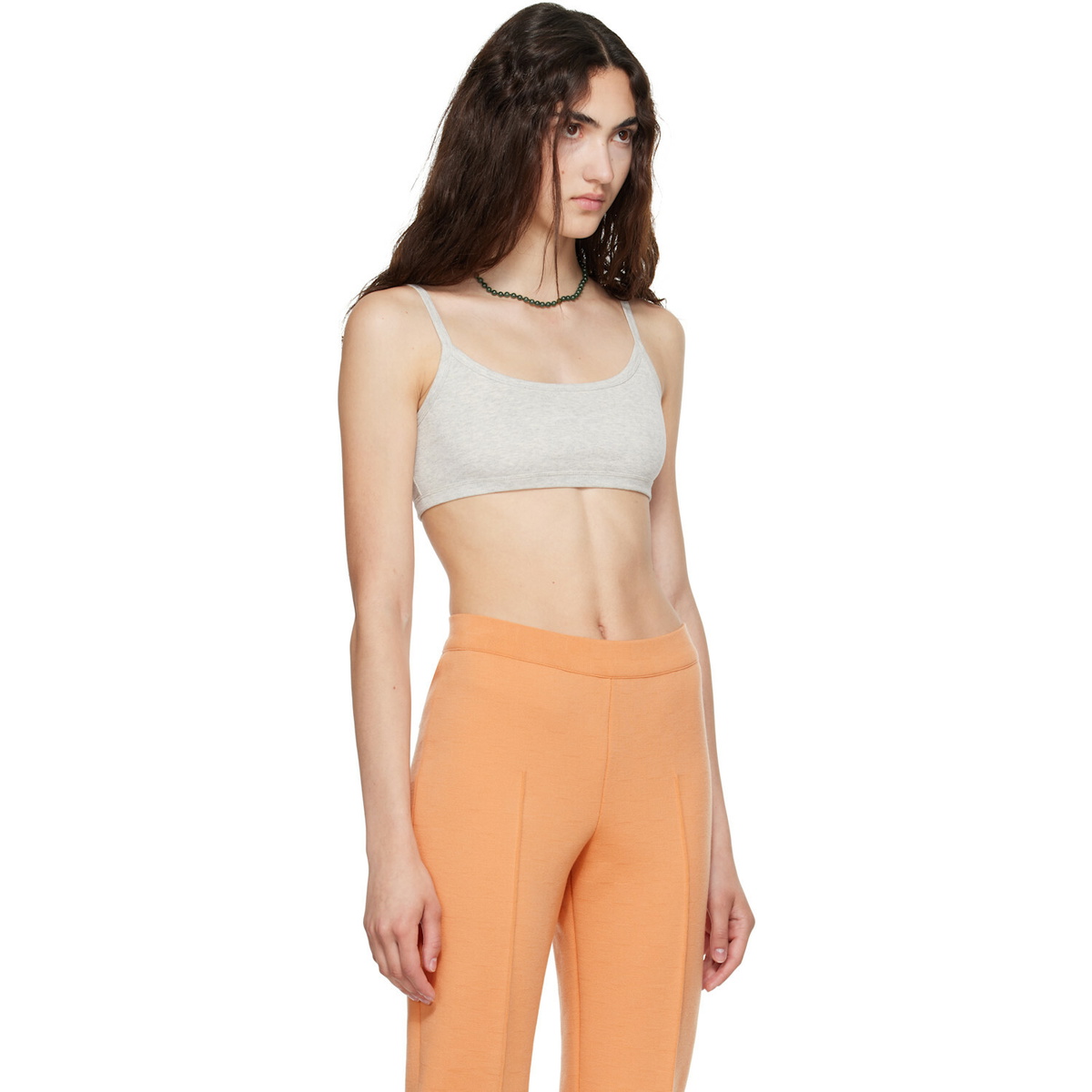 FLORE FLORE Gray Bibi Bralette