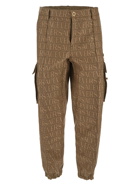 Versace All Over Logo Cargo Trousers