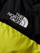 THE NORTH FACE - 1996 Retro Nuptse Quilted DWR-Coated Ripstop Down Hooded Jacket - Yellow