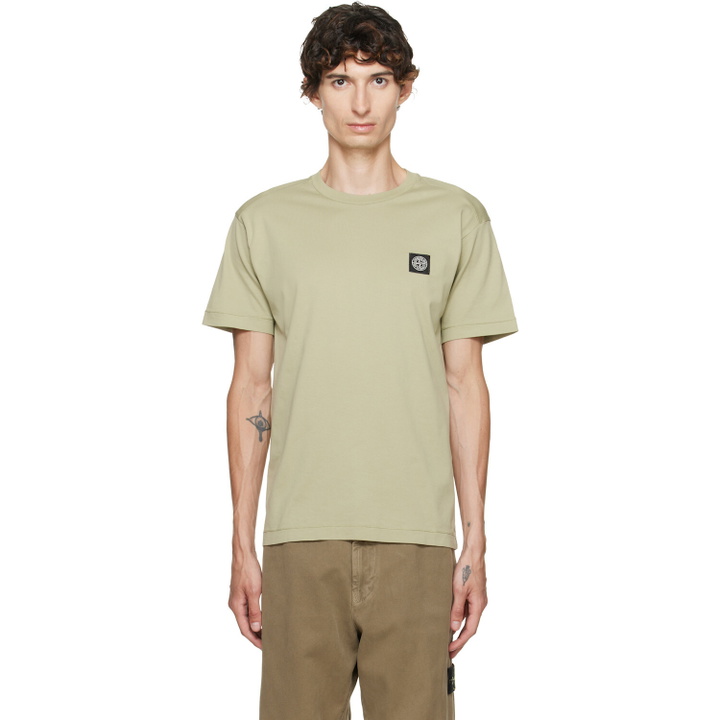 Photo: Stone Island Green 2100027 60/2 Cotton Jersey T-shirt