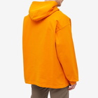 Acne Studios Men's Franklin Stamp Logo Oversized Hoody in Turmeric Orange