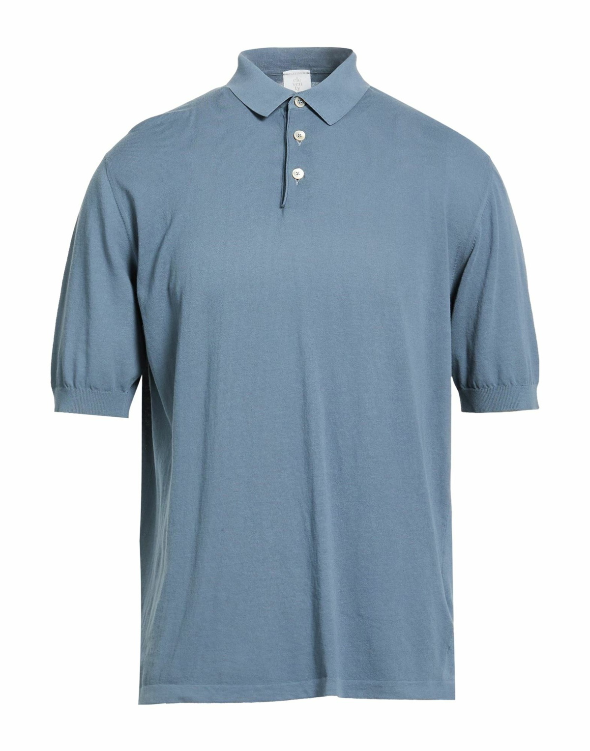 Eleventy Platinum Mens Polo shirt Slate in Blue