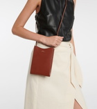 A.P.C. - Jamie leather crossbody bag