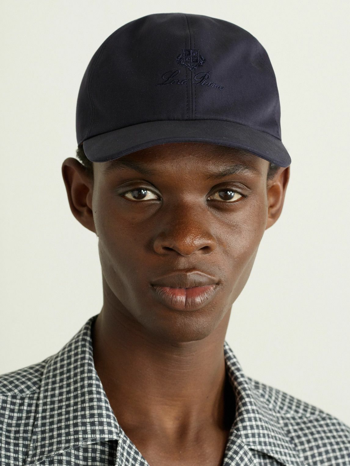 Loro Piana - Logo-Embroidered Rain System® Cotton-Blend Twill Baseball Cap - Blue