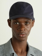 Loro Piana - Logo-Embroidered Rain System® Cotton-Blend Twill Baseball Cap - Blue