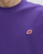 New Balance Made In Usa Core Tee Purple - Mens - Shortsleeves