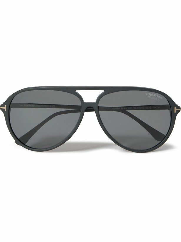 Photo: TOM FORD - Aviator-Style Acetate Sunglalsses