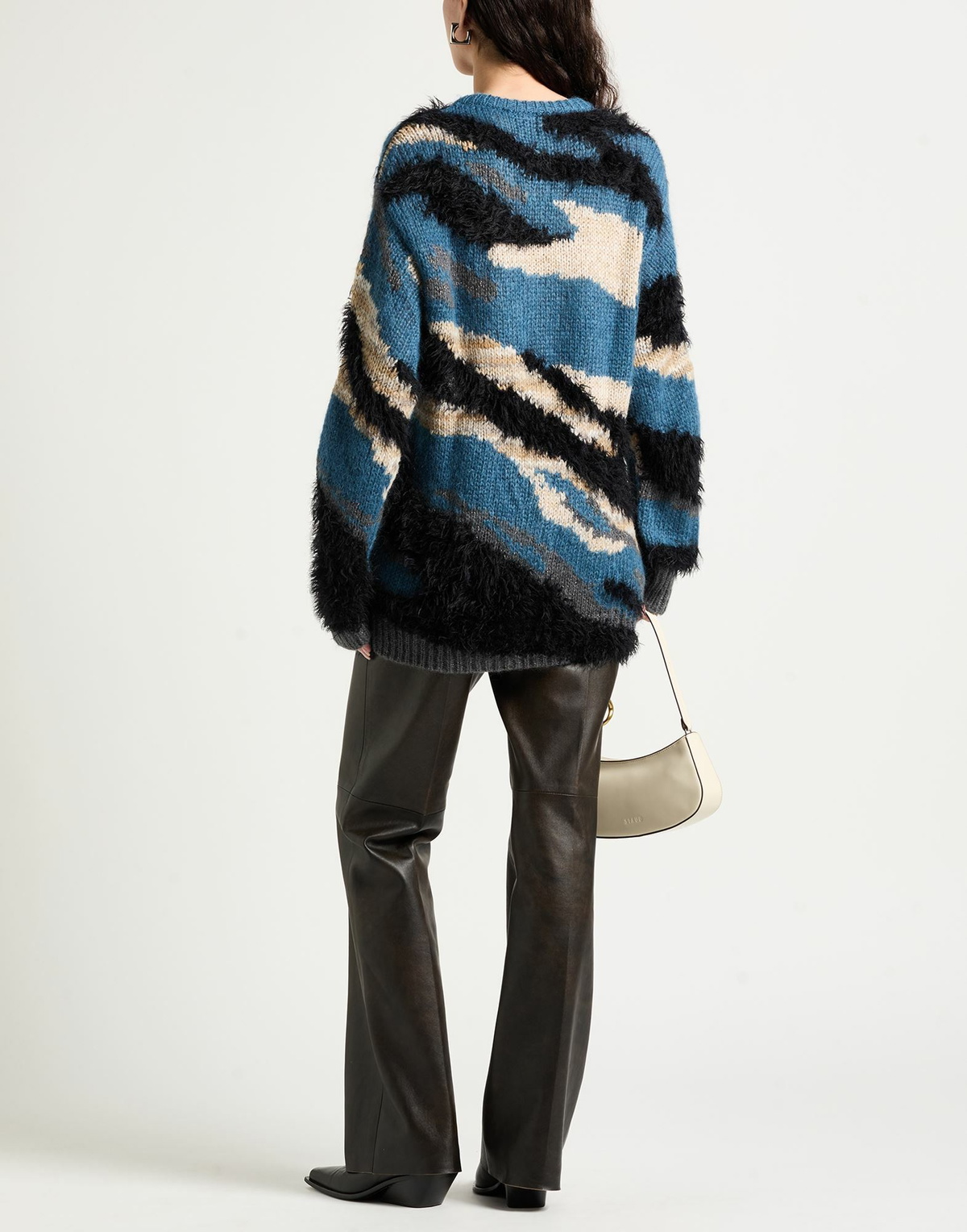 Koché Womens Sweater Slate in Blue