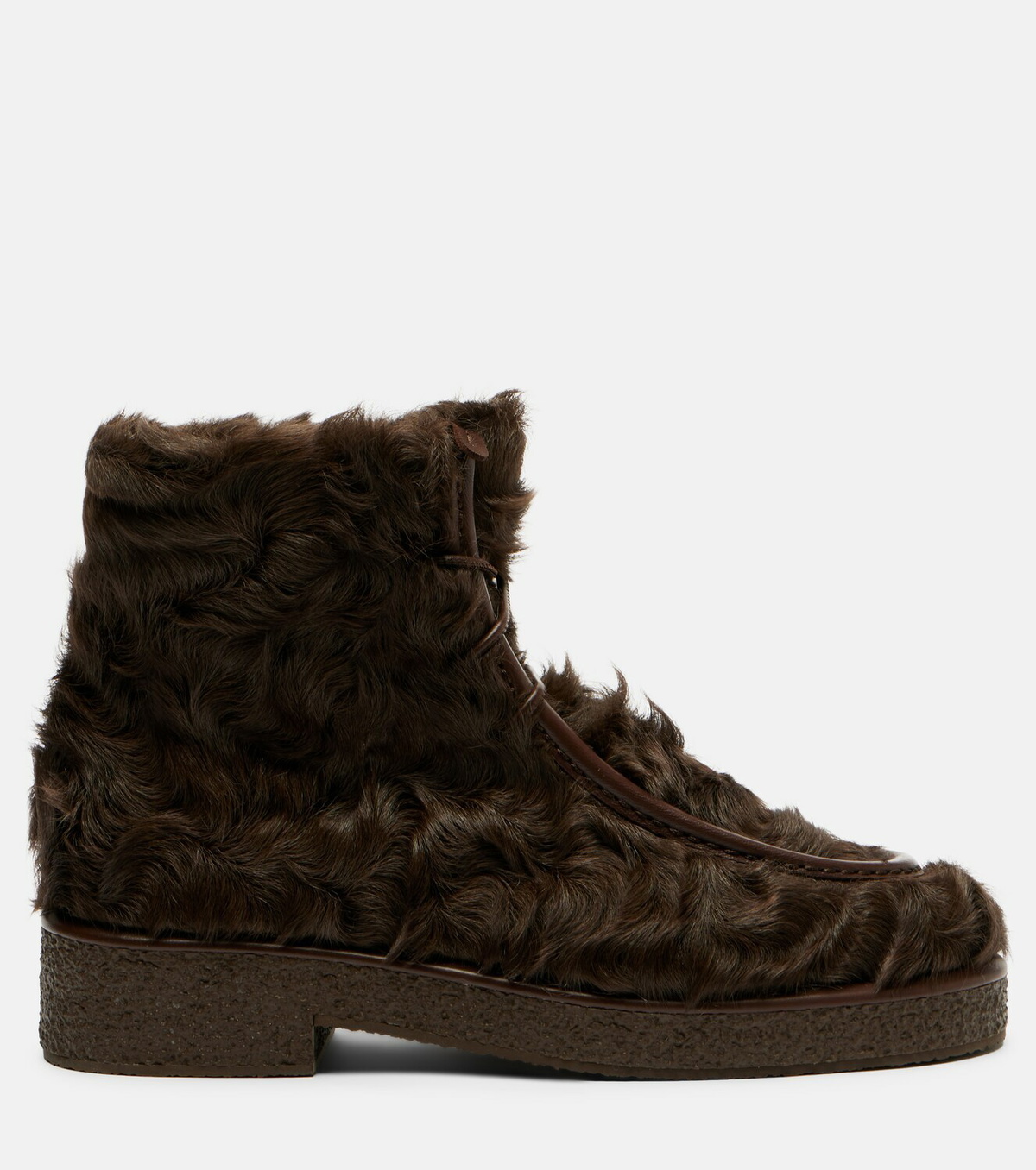 Aquazzura Frostie 20 shearling ankle boots