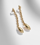 Jennifer Fisher 14kt gold-plated drop earrings