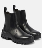 The Row Greta leather Chelsea boots