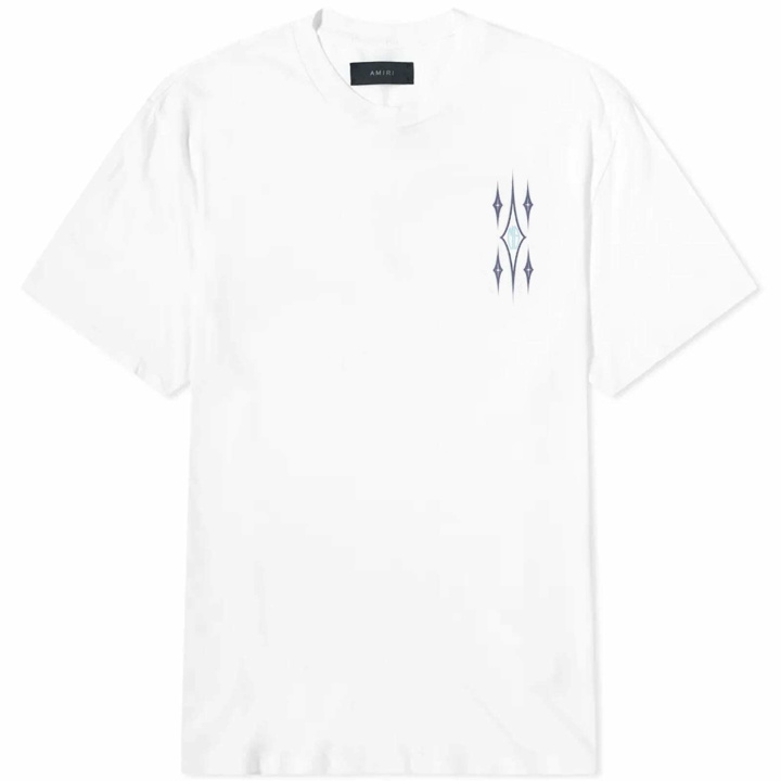 Photo: AMIRI Men's Argyle T-Shirt in White