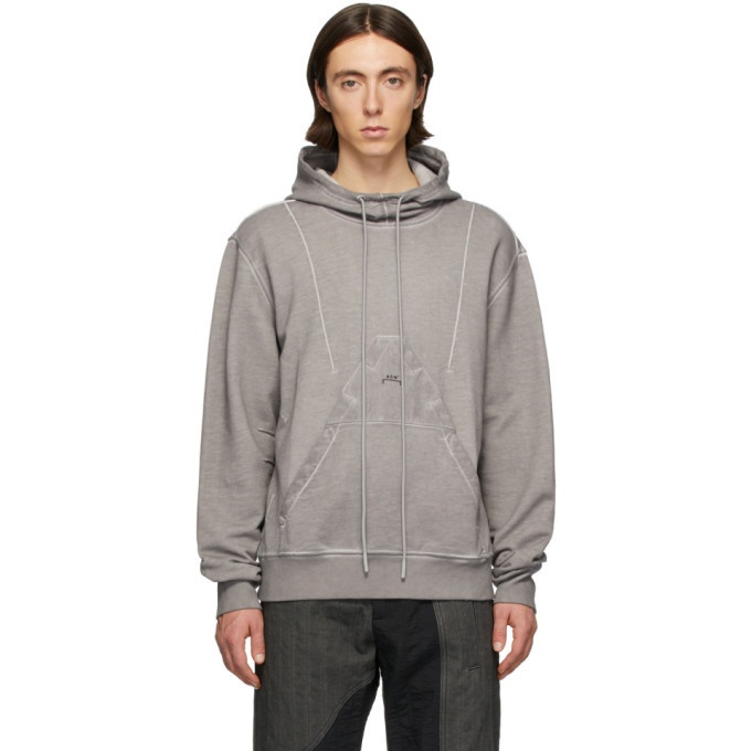 Photo: Diesel Red Tag Grey A-Cold-Wall* Edition Garment-Dyed Hoodie