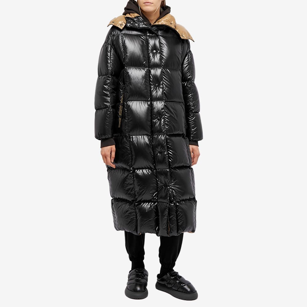 Moncler Women's Parnaiba Long Coat in Black Moncler