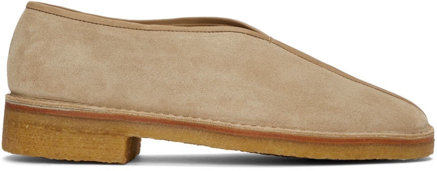 Photo: Lemaire Beige Piped Loafers