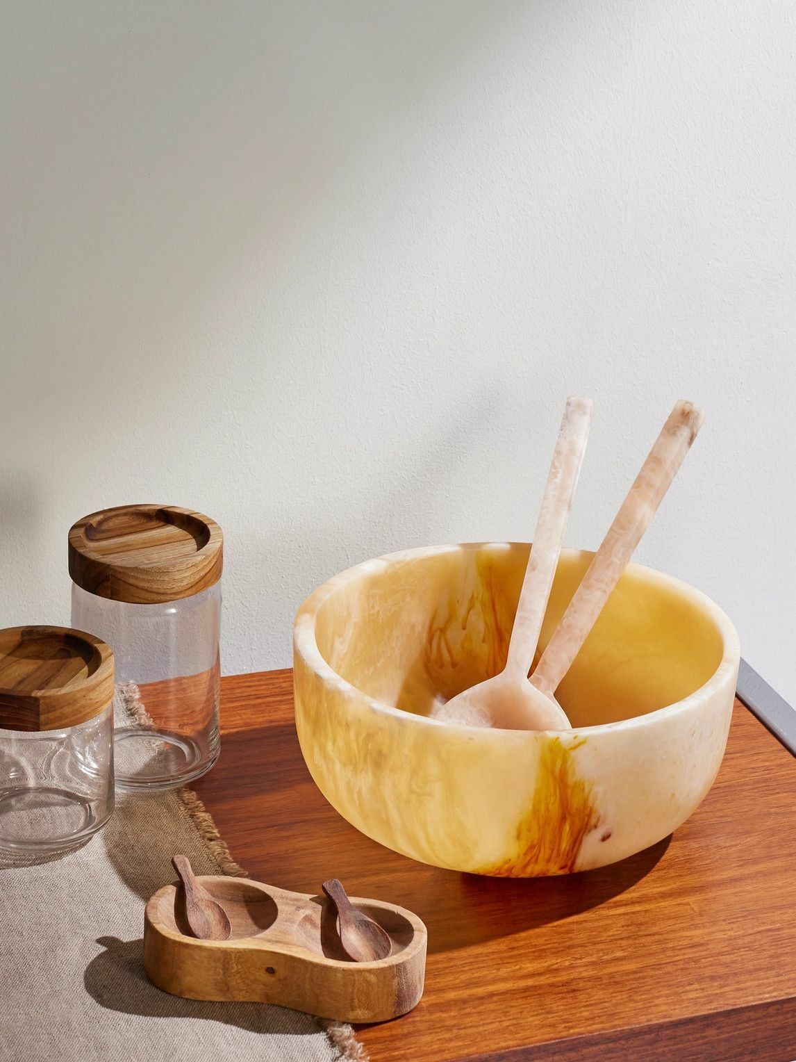 Photo: Soho Home - Henriette Set of Two Resin Serving Spoons