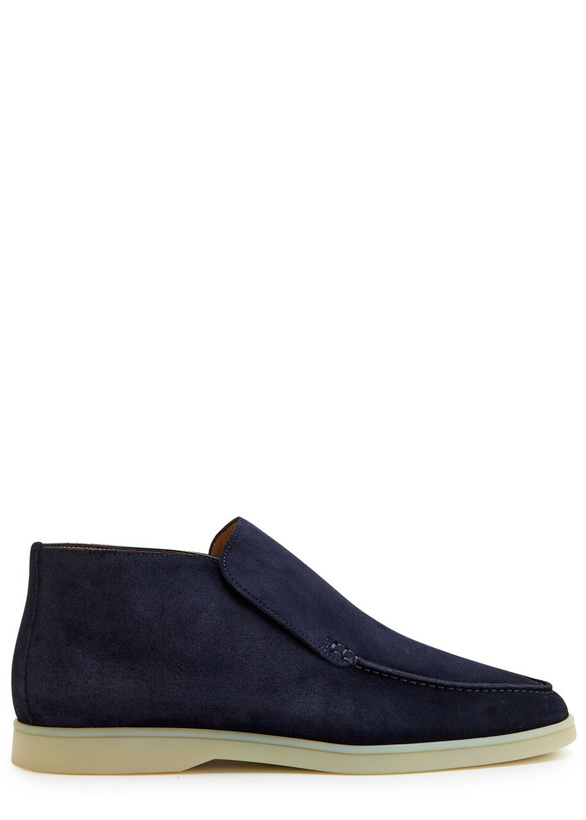 Photo: Aurélien City Suede Loafers Navy