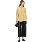 Loewe Black Lambskin Cropped Trousers