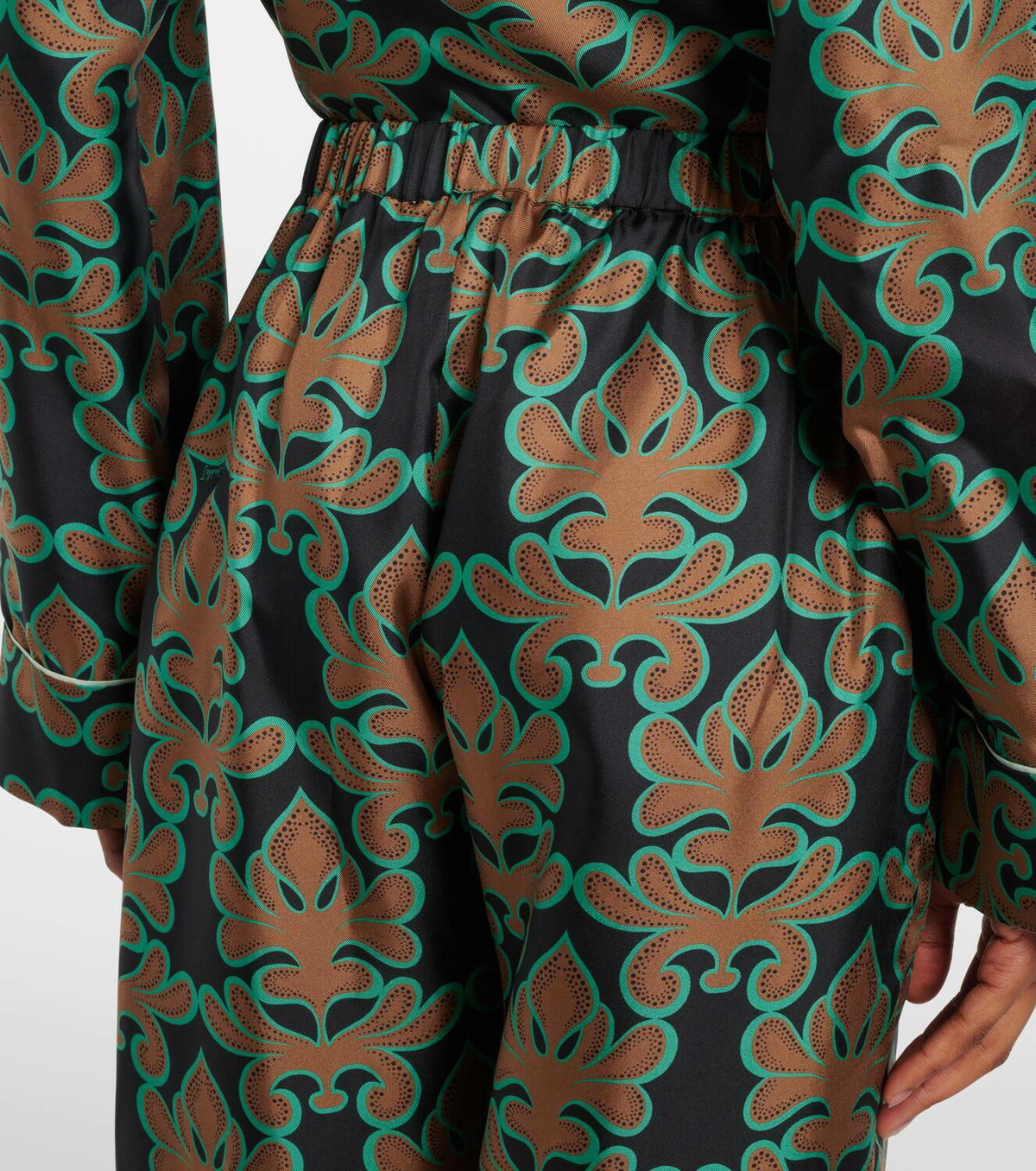 La DoubleJ Herald silk pajama pants
