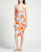 Mc2 Saint Barth Womens Midi dress in Turquoise
