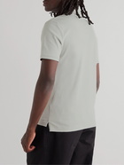 Rag & Bone - Logo-Appliquéd Cotton-Jersey Polo Shirt - Gray