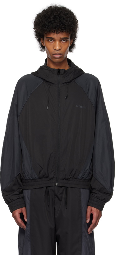 Photo: Han Kjobenhavn Black Panelled Track Jacket