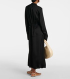 Jil Sander Pleated shirt dress