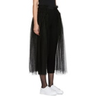 Chika Kisada Black Tulle Belt Skirt