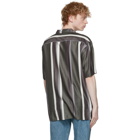 Han Kjobenhavn Grey Stripe Summer Shirt