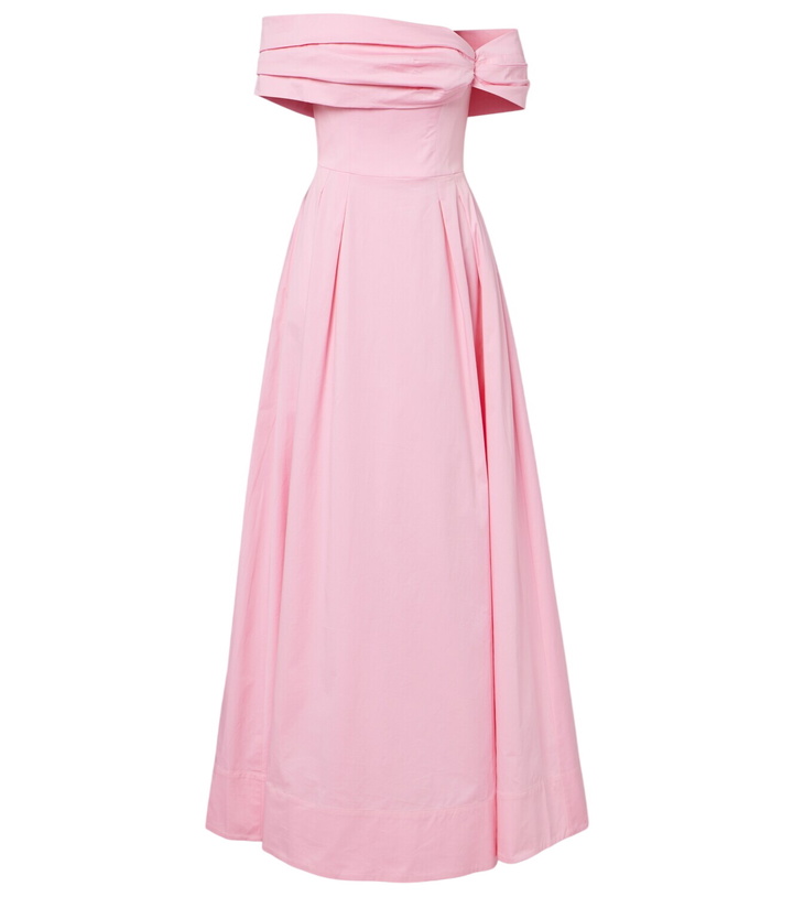 Photo: Rebecca Vallance Dianthe off-the-shoulder gown