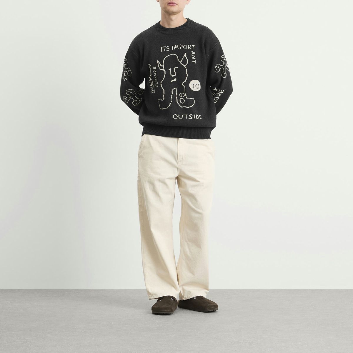 Heresy Men's Outdoors Knit in Black