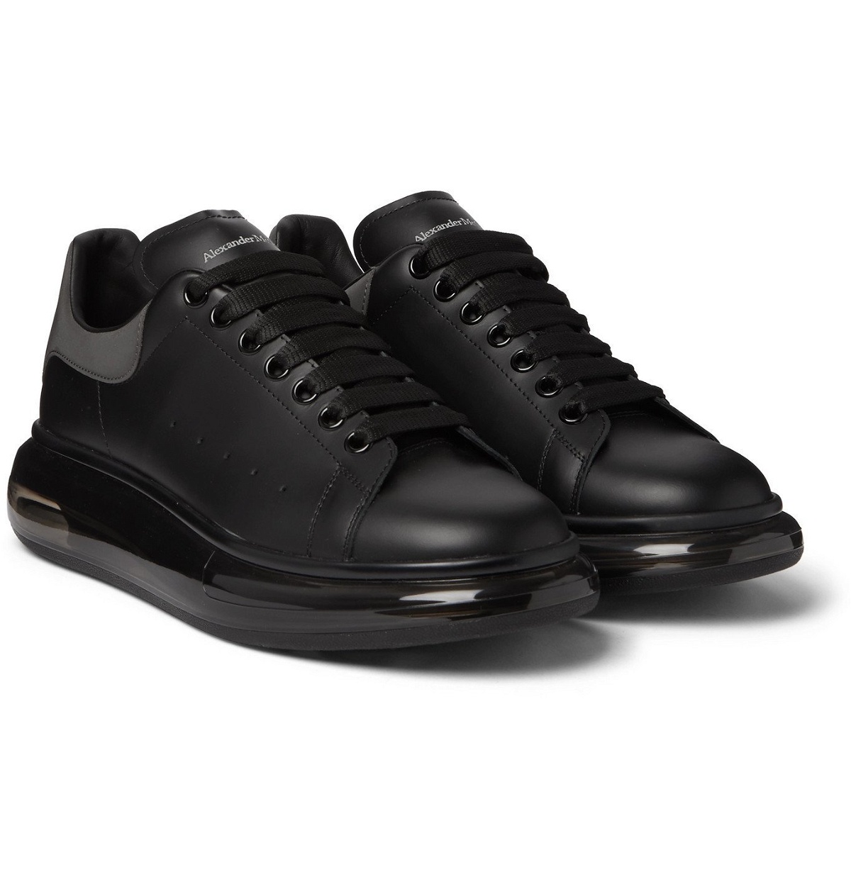 Alexander McQueen Leather Sneakers Black