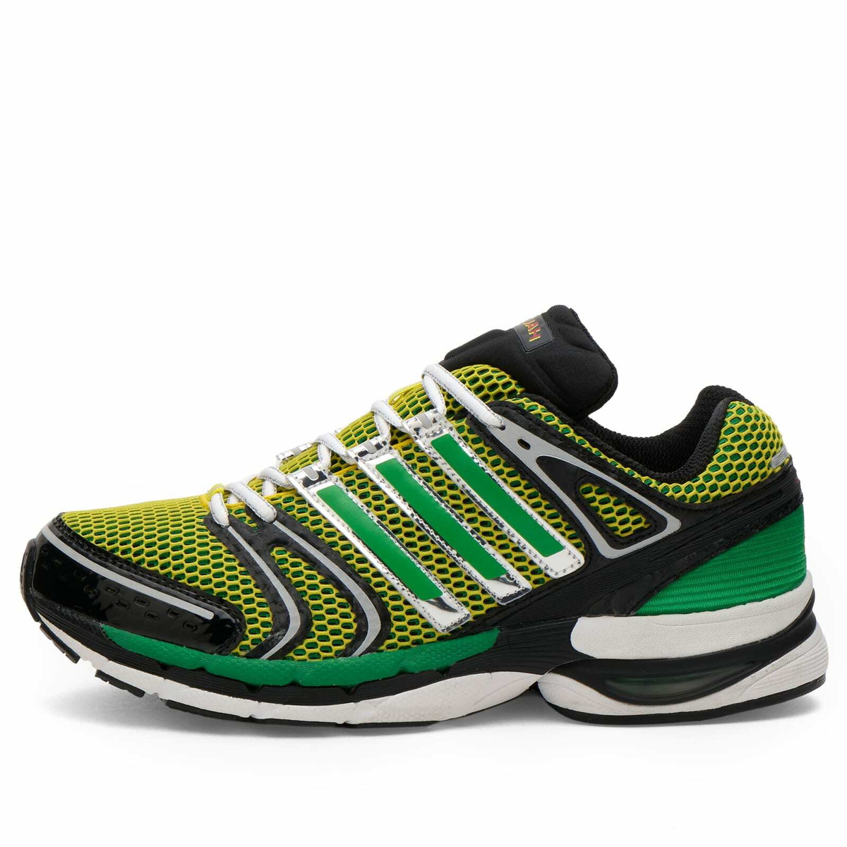 Adidas Men's x Jah Jah Adistar Control 5 Sneaker in Yellow/Core Black/Silver