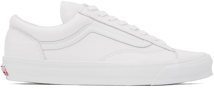 Photo: Vans White OG Style 36 LX Sneakers