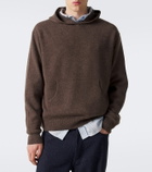 Acne Studios Knitted cashmere-blend hoodie