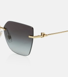 Dolce&Gabbana DG Flip cat-eye sunglasses