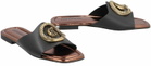 Just Cavalli Elisie Leather Slides