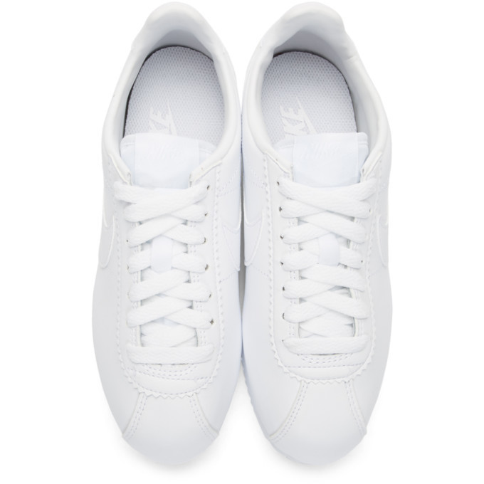 Nike White Classic Cortez Sneakers Nike