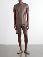 Zimmerli - Sea Island Cotton-Jersey Pyjama Set - Brown